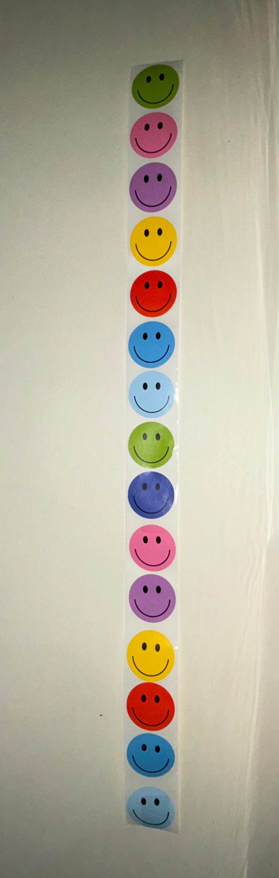 Smiley Sticker, verschiedenfarbig, 2.5cm (10stk)