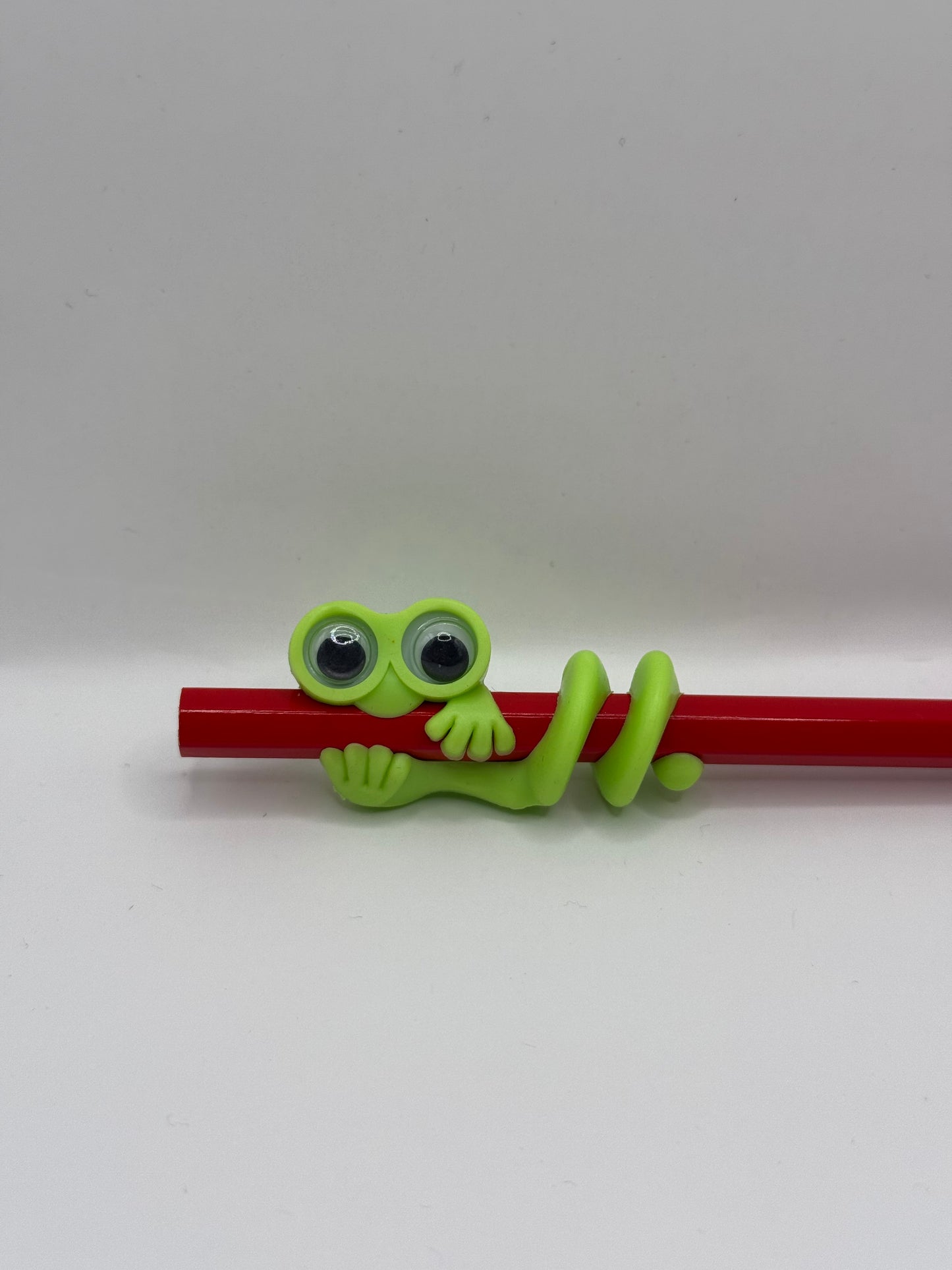 Lustige Frosch Bleistift-Aufsätze, Motiv und Farbe zufällig, 2x4 cm (1stk)