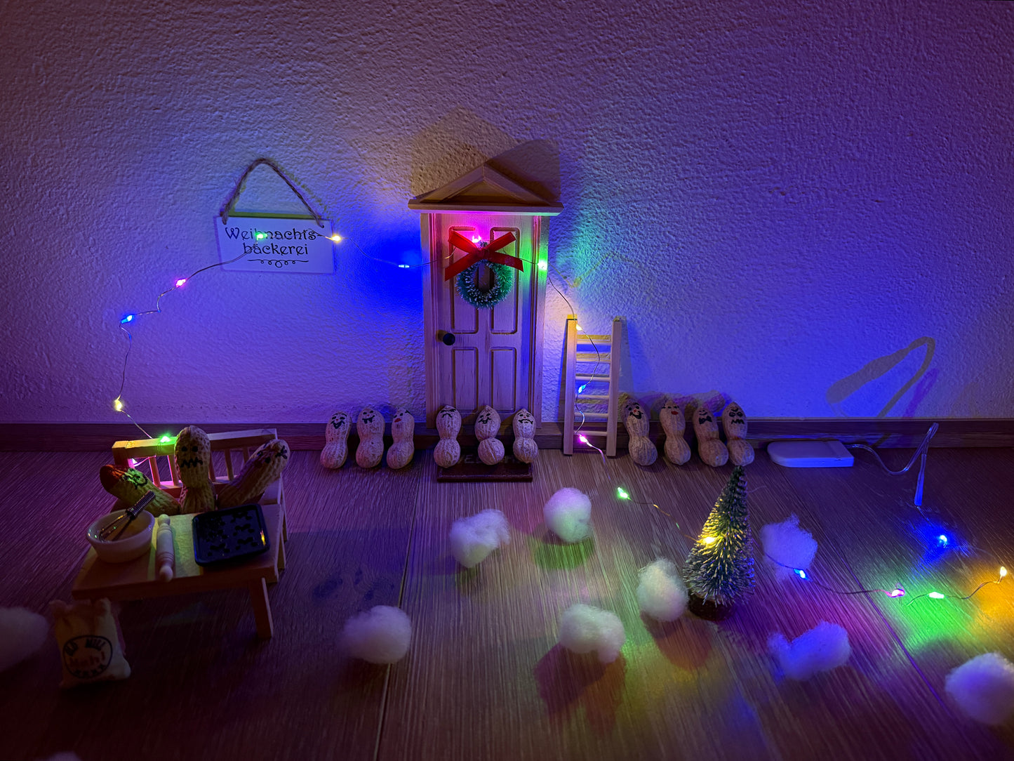 LED-Lichterkette, mehrfarbig, 1m (1stk)