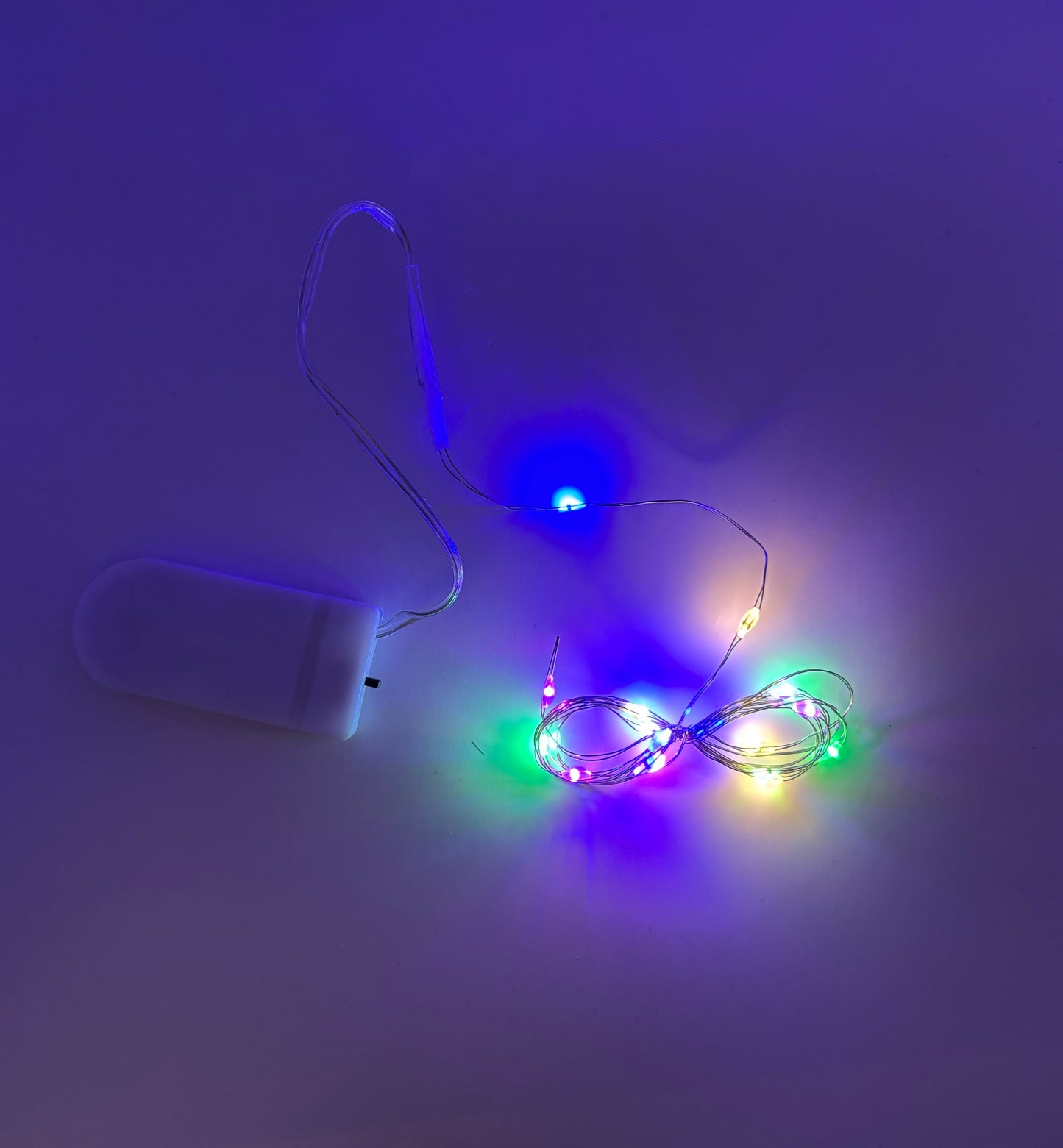 Bunte LED-Lichterkette, 1m (1stk)