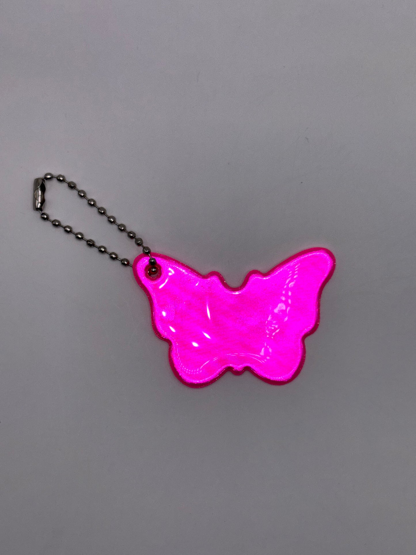 Reflektierender Schmetterling-Anhänger, Farbe zufällig, 4 x 5.5cm (1stk)