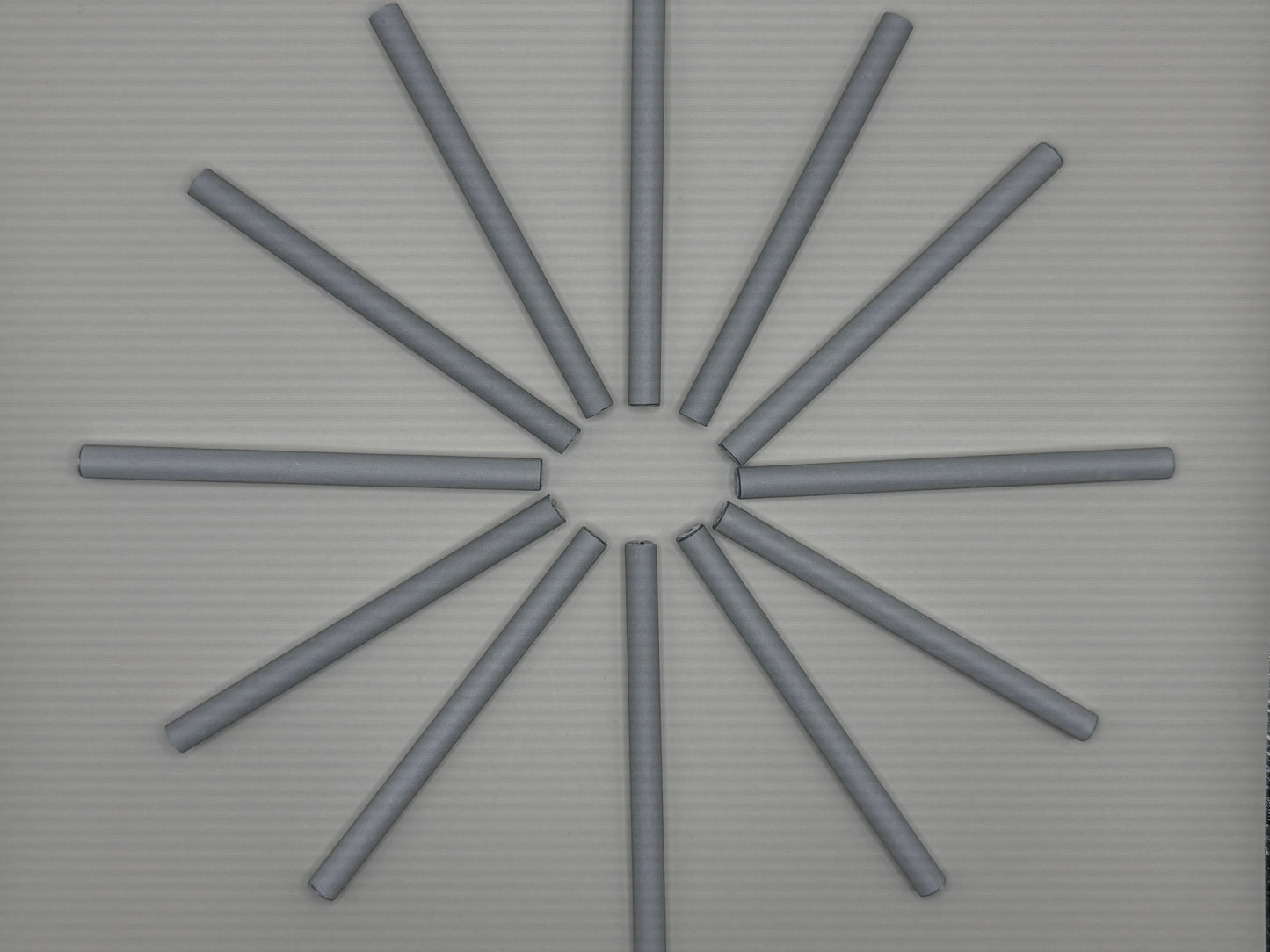Speichenreflektoren für Fahrräder, silber, 8cm lang (12stk)
