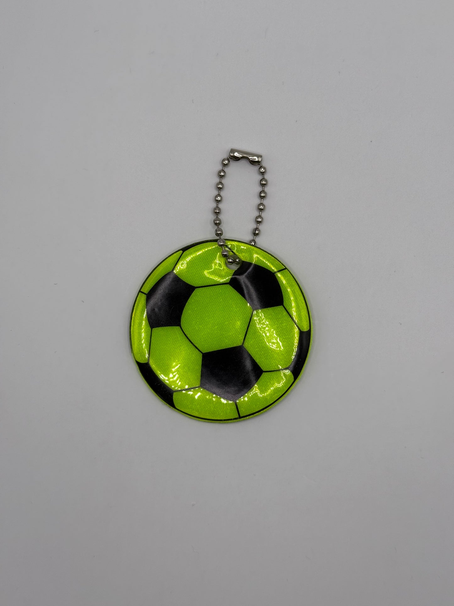 Reflektierender Fussball-Anhänger, 5cm x 5cm (1stk)