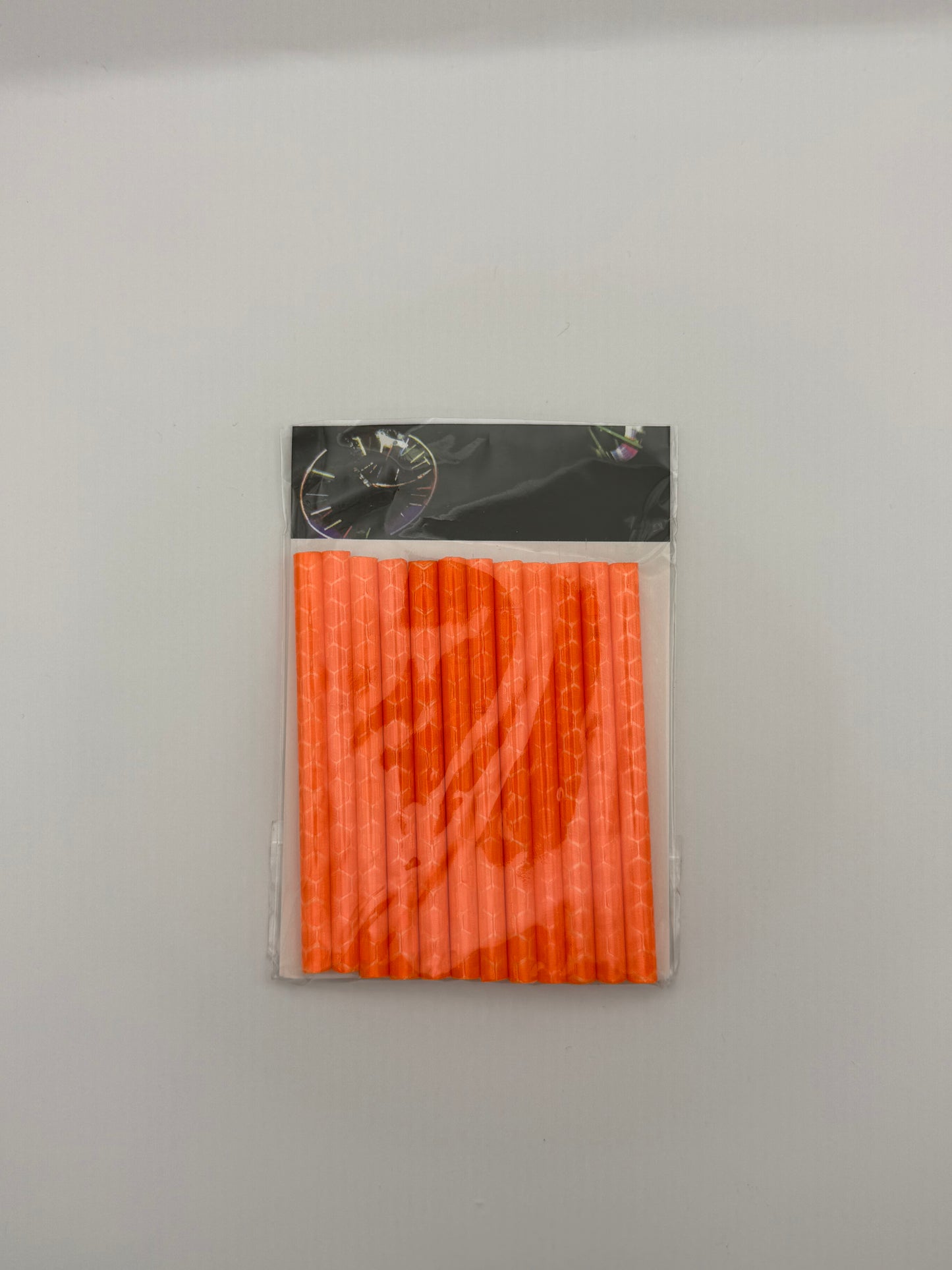 Speichenreflektoren für Fahrräder, orange, 7.5cm lang (12stk)