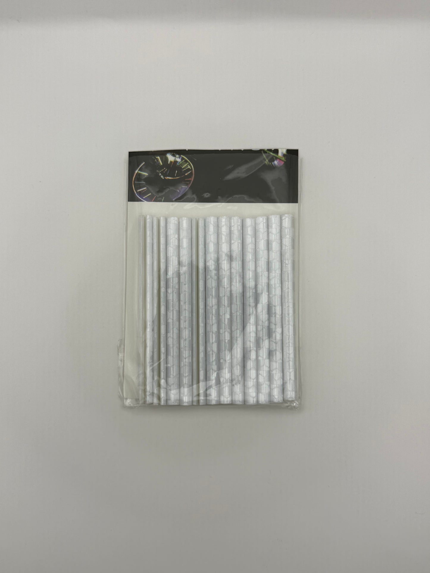 Speichenreflektoren für Fahrräder, silber, 7.5cm lang (12stk)