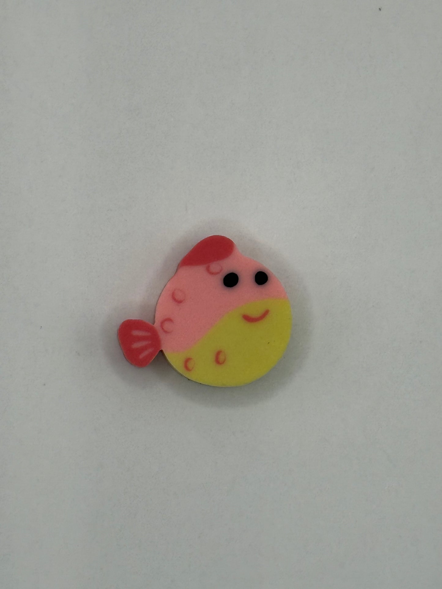 Meerestier-Radiergummi, ca. 1.4 cm (Set von 4stk)