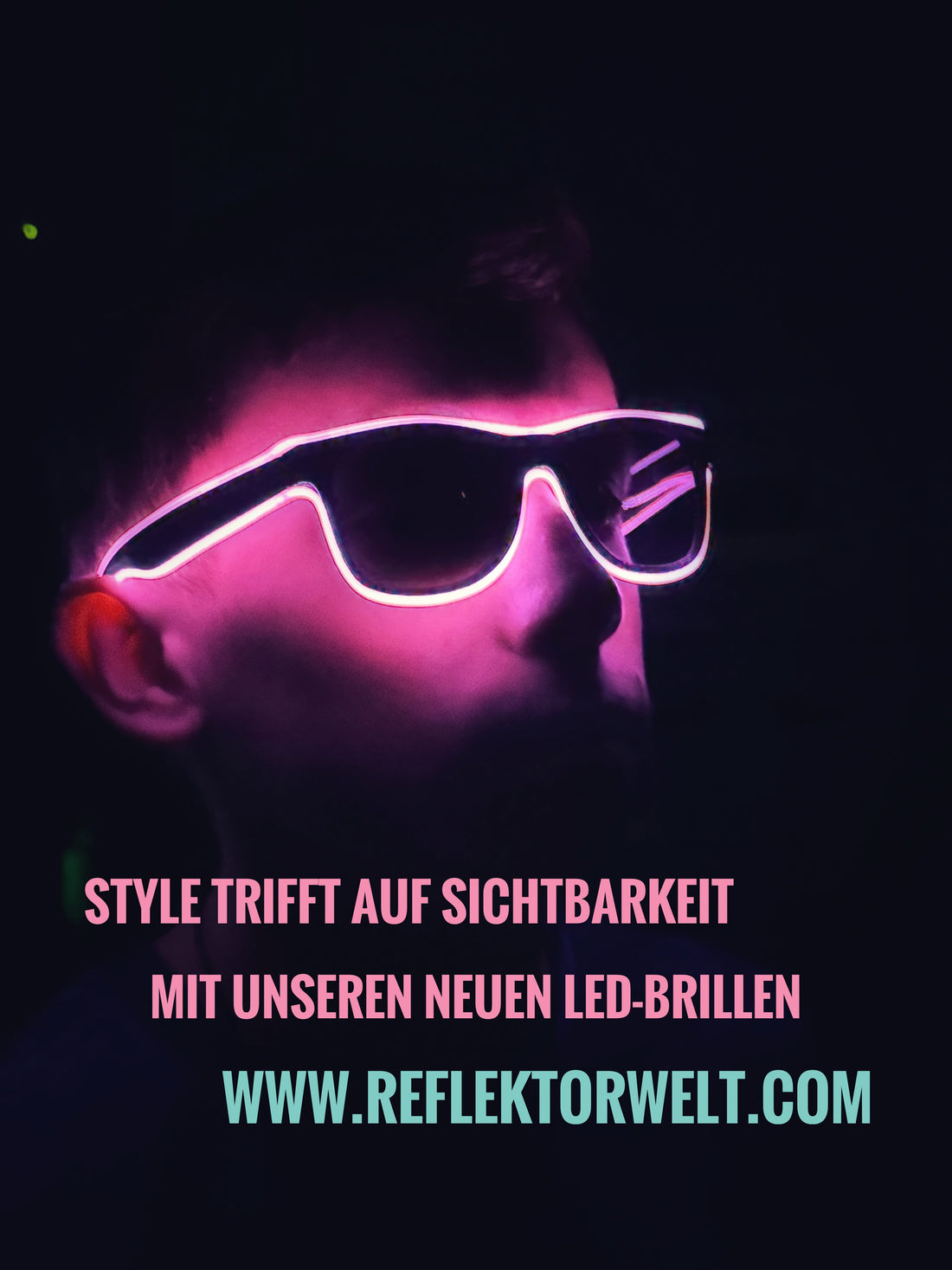 Sieh die Welt in einem neuen Licht – LED-Brillen für Style und Sichtbarkeit!