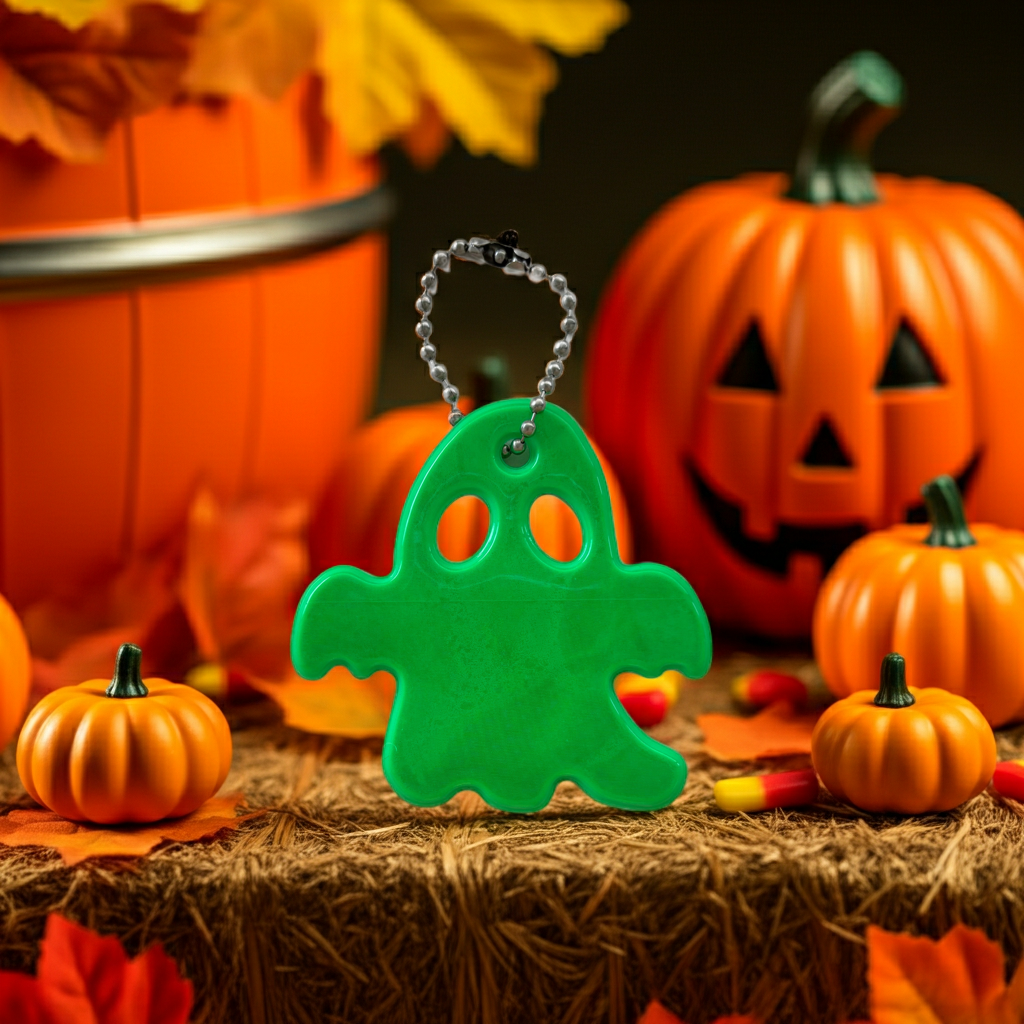 Reflektierender Geist-Anhänger, Farbe zufällig, 5.7cm x 5.8cm (1stk)