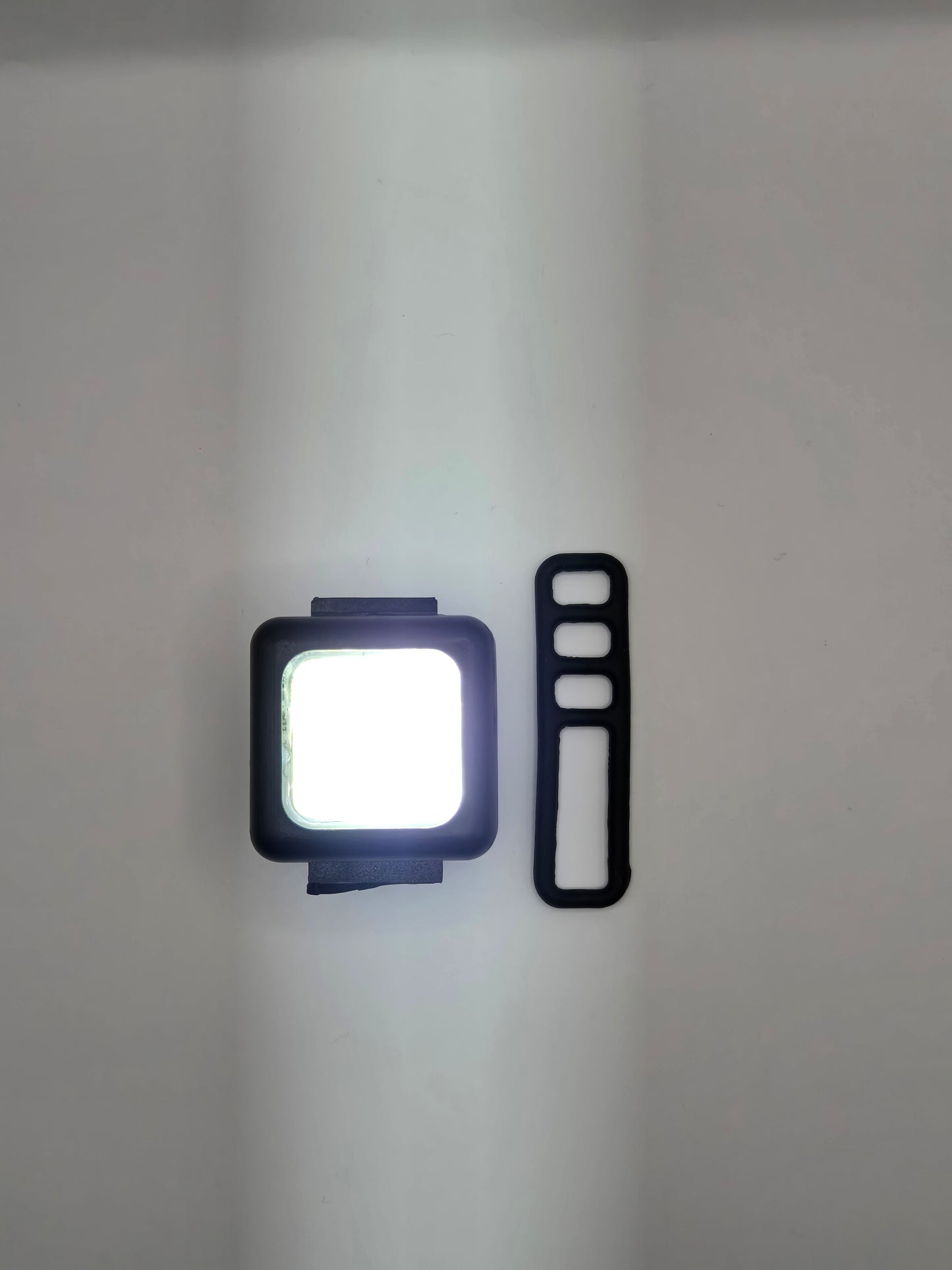 LED-Velolicht-Set, Front- & Rücklicht, 3.8 x 3.8cm