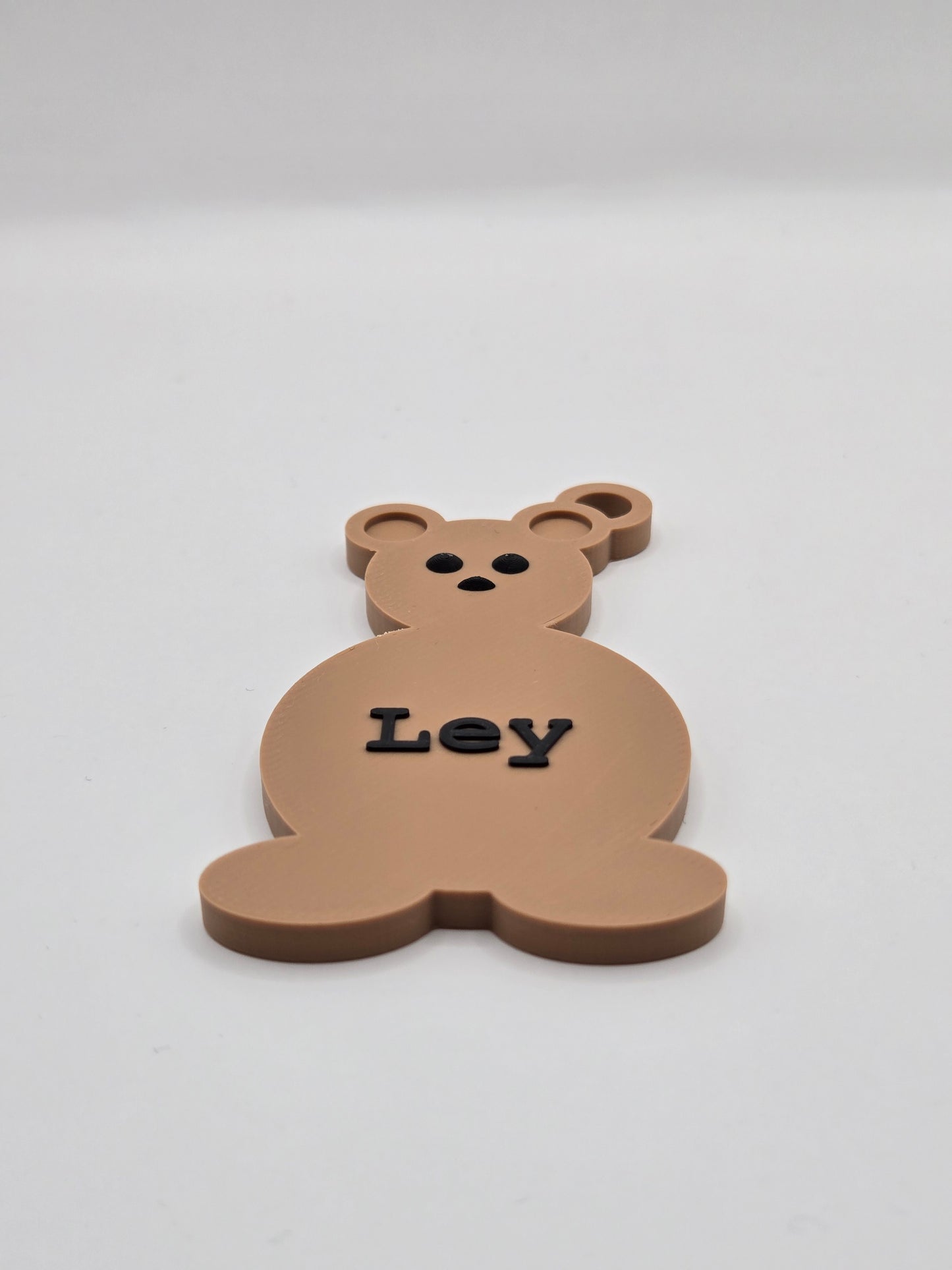 Brio der Bär (3D-Anhänger) - personalisierbar