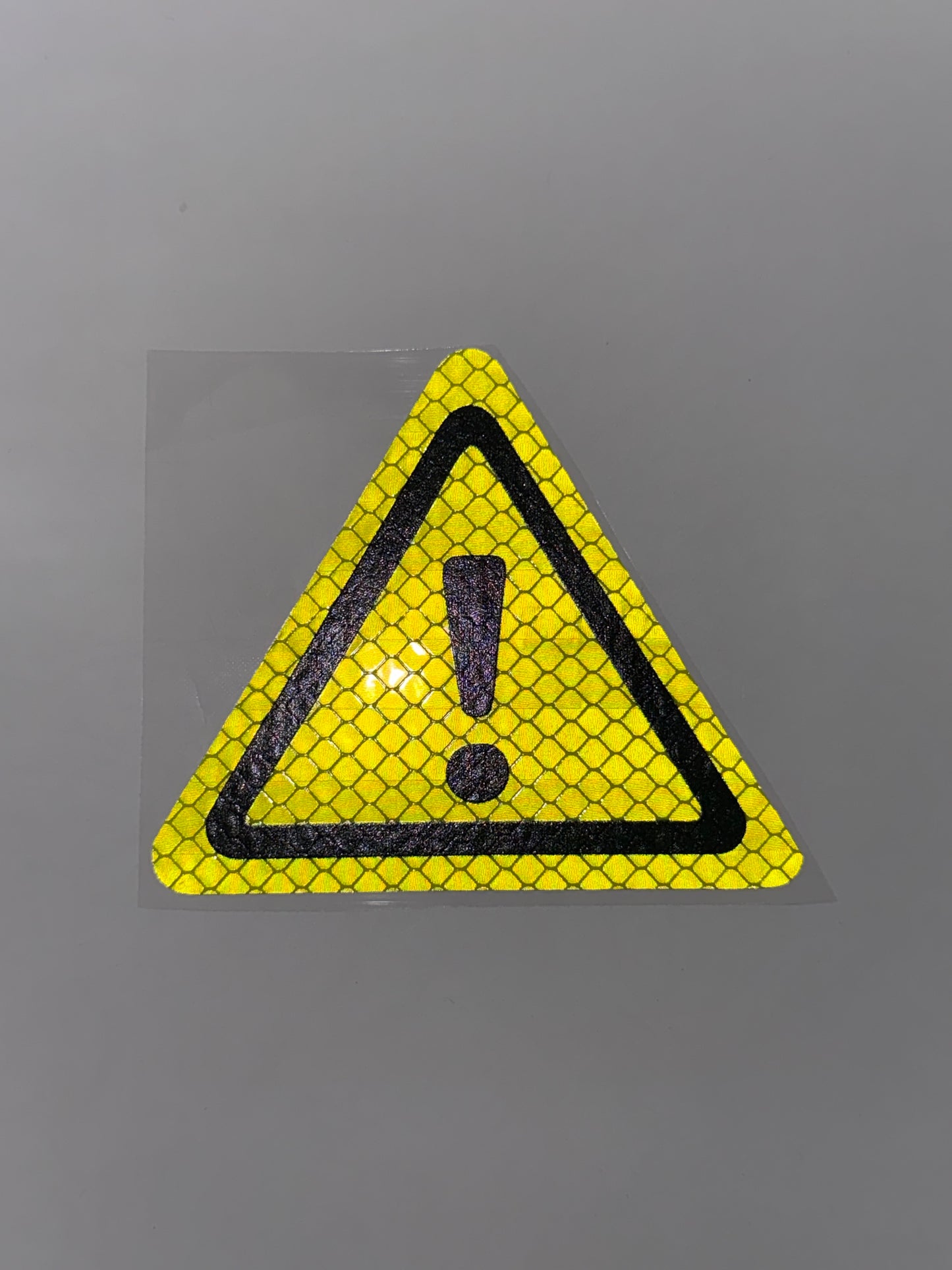 Reflektierender Blitz Aufkleber, leuchtgelb, 11cm x 9.5cm (1stk)