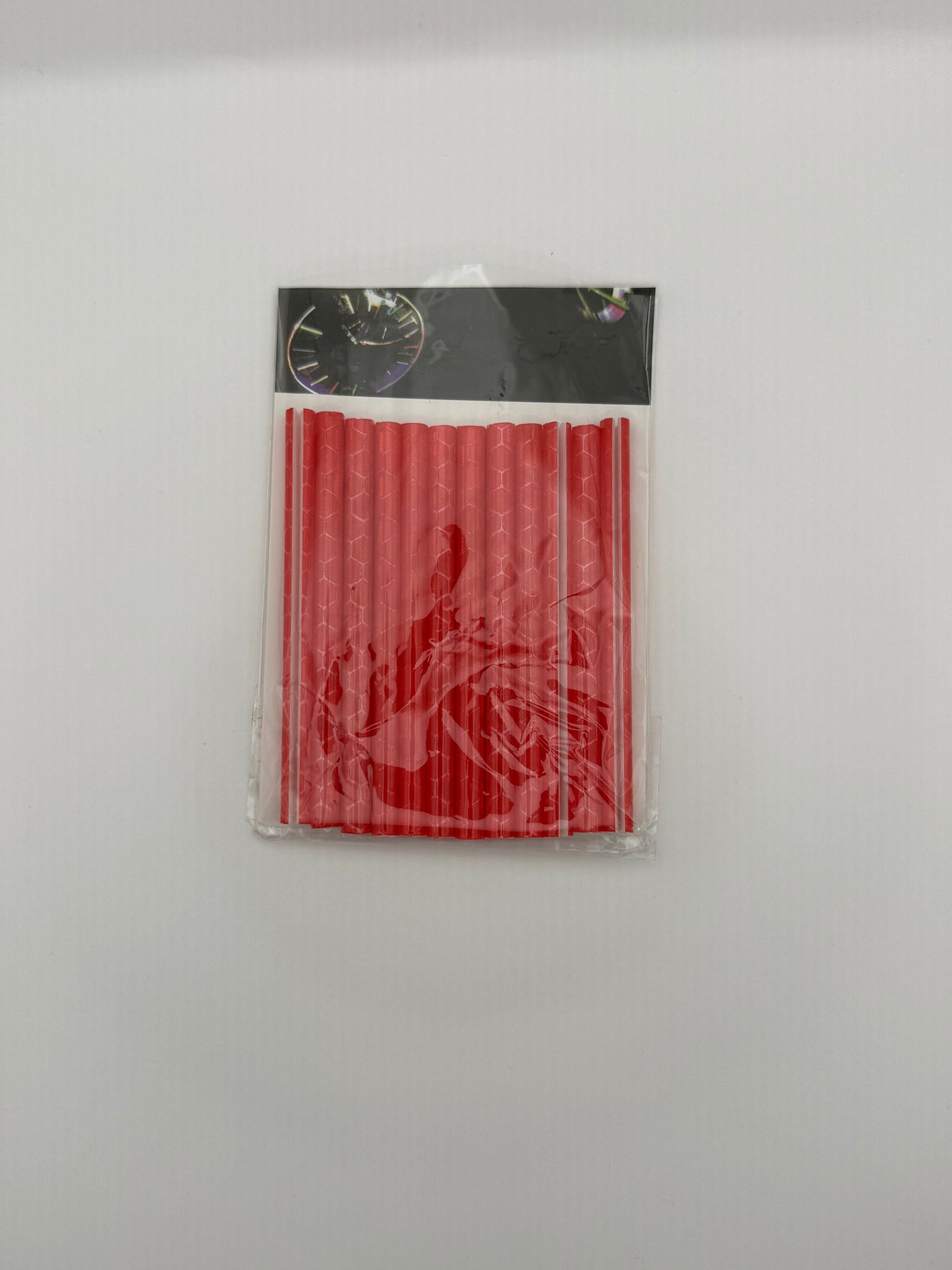 Speichenreflektoren für Fahrräder, rot, 7.5cm lang (12stk)