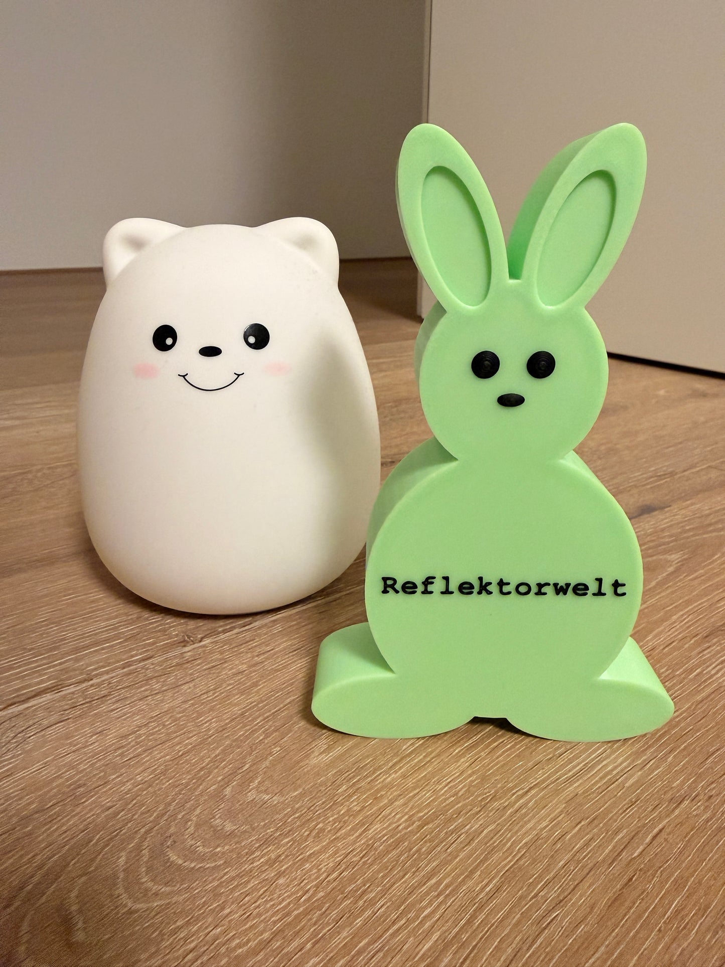 Lumi Glow XL - Hase (3D) - personalisierbar (16.5cm)