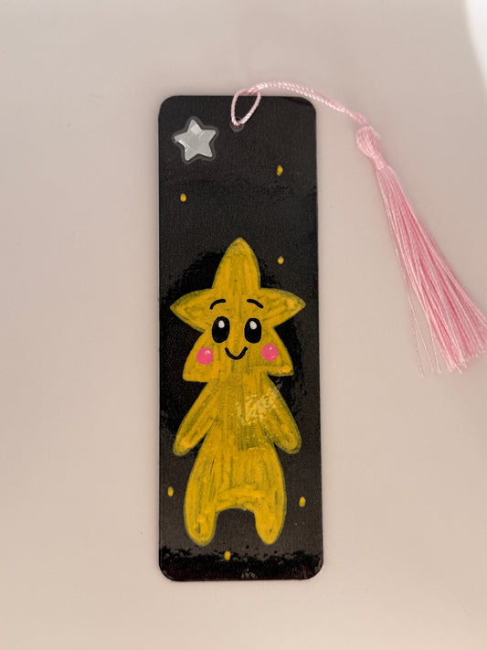 Reflektor-Lese-Monster (Lesezeichen), gelb (Nr. 003)