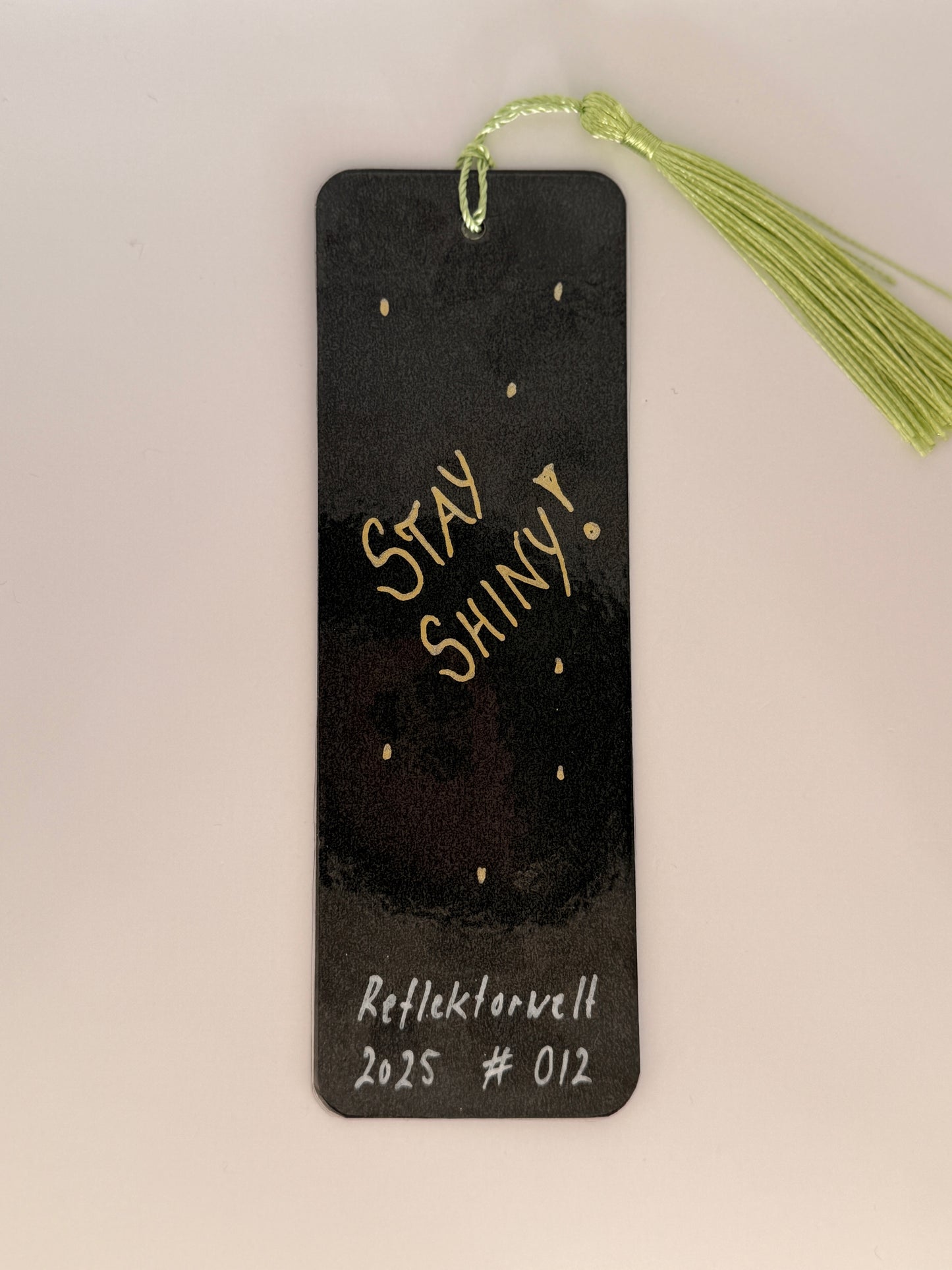 Reflektor-Lese-Monster (Lesezeichen), grün (Nr. 012)