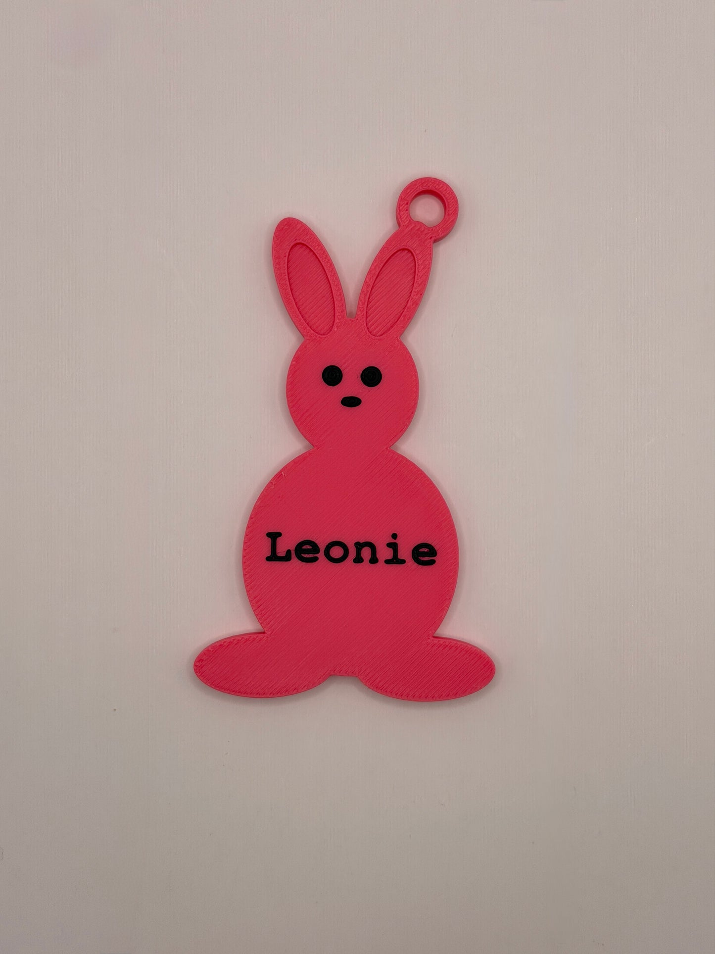 Lumi der Hase (3D-Anhänger) - personalisierbar