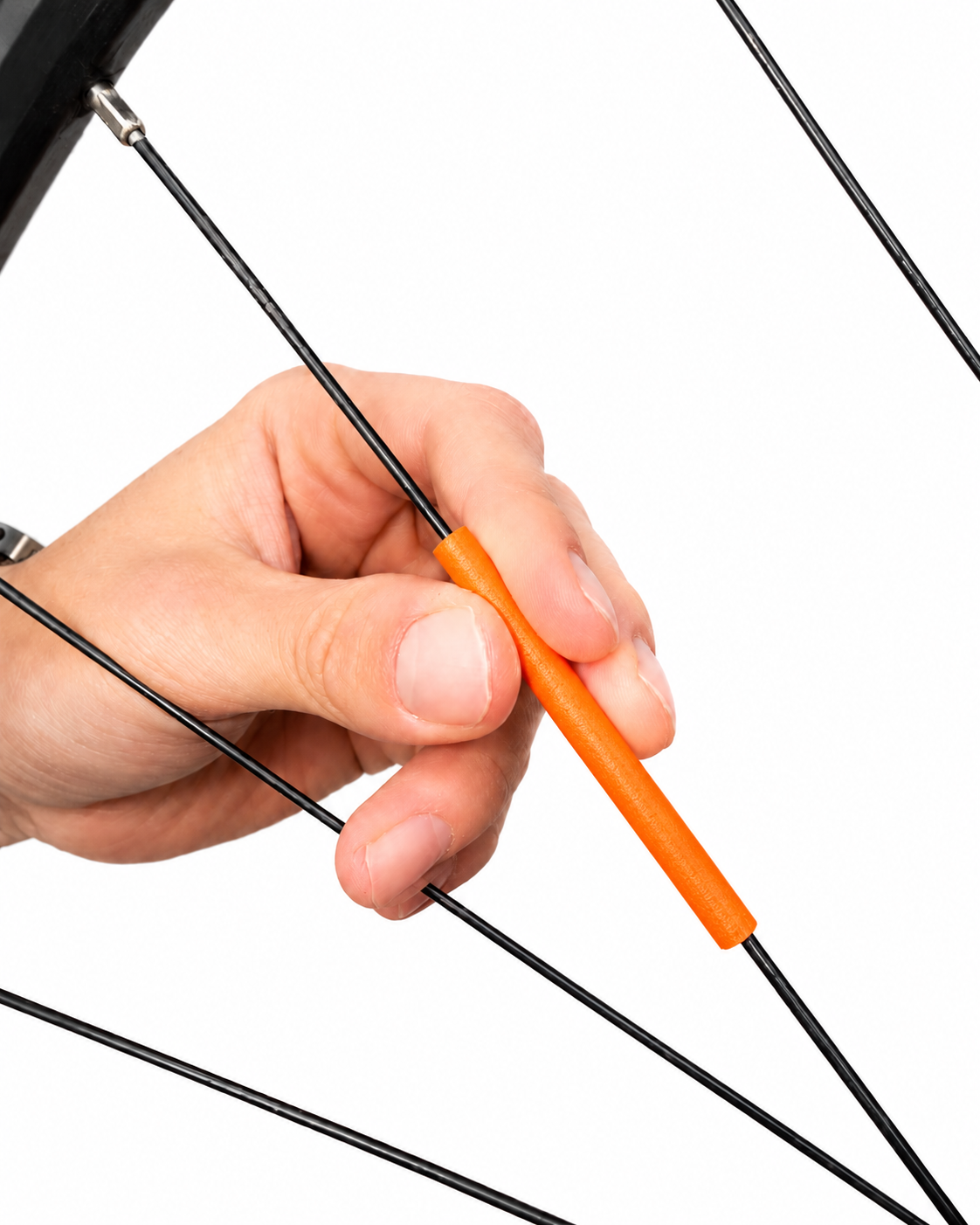 Speichenreflektoren für Fahrräder, orange, 7.5cm lang (12stk)