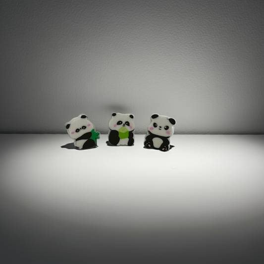 Panda-Radiergummi, 2.8 x 2.1cm (3stk)